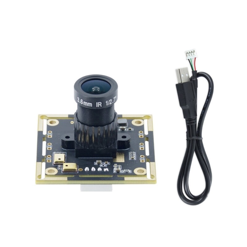 Ov4689 USB Camera Module With Adaptived Imaging and Double Mics 38x38mm Board gallery