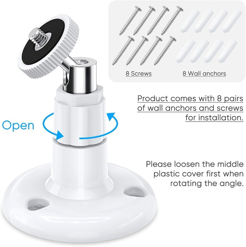 Wall Mount Compatible with Wyze Cam Pan V3 & Wyze Cam V4/V3 & Wyze Cam Outdoo... gallery
