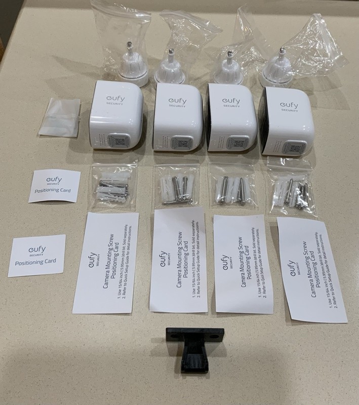 Eufy Security Camera Lot With Homebase 2 Pre Owned In Exceptional Condition gallery