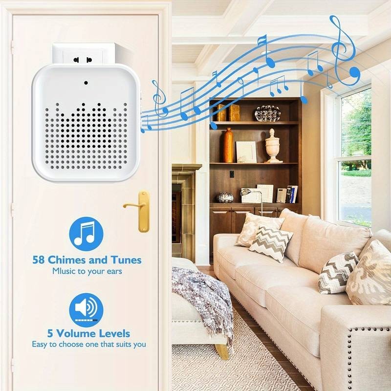 Doorbell Camera Wireless Visual 2.4G WiFi 2 Way Audio Battery Doorbell gallery