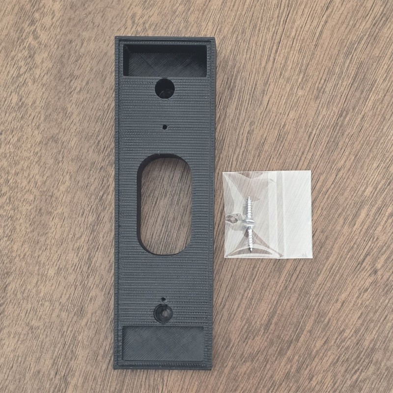 Ring Battery Doorbell 4K Pro (newest model), Retinal 4 Vertical Tilt Wedge Mount gallery