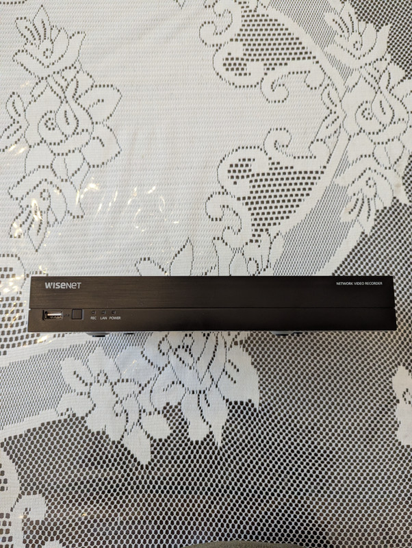Wisenet XRN-420S-2T/VUS 4 Channel 4K PoE NVR 2TB HDD Network Video Recorder