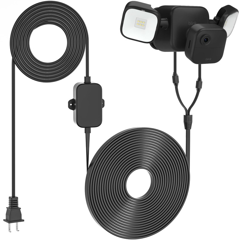 Power Cable for Blink Outdoor 4/(3Rd Gen) Floodlight +Blink Outdoor Camera, 16.4