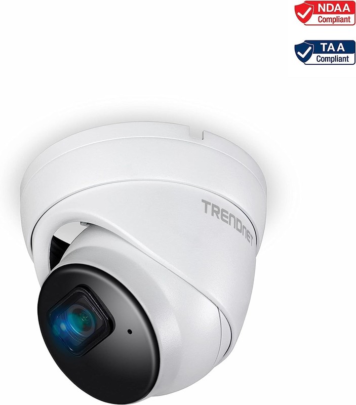 Indoor Outdoor 5MP H.265 PoE IR Fixed Turret Network , IP66 Housing, IR Night... gallery