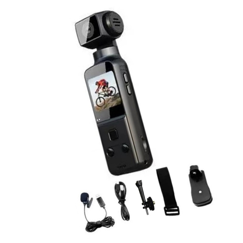 270° Flexible Angle 4K Adventure Recorder Lightweight For Outdoor Videography gallery