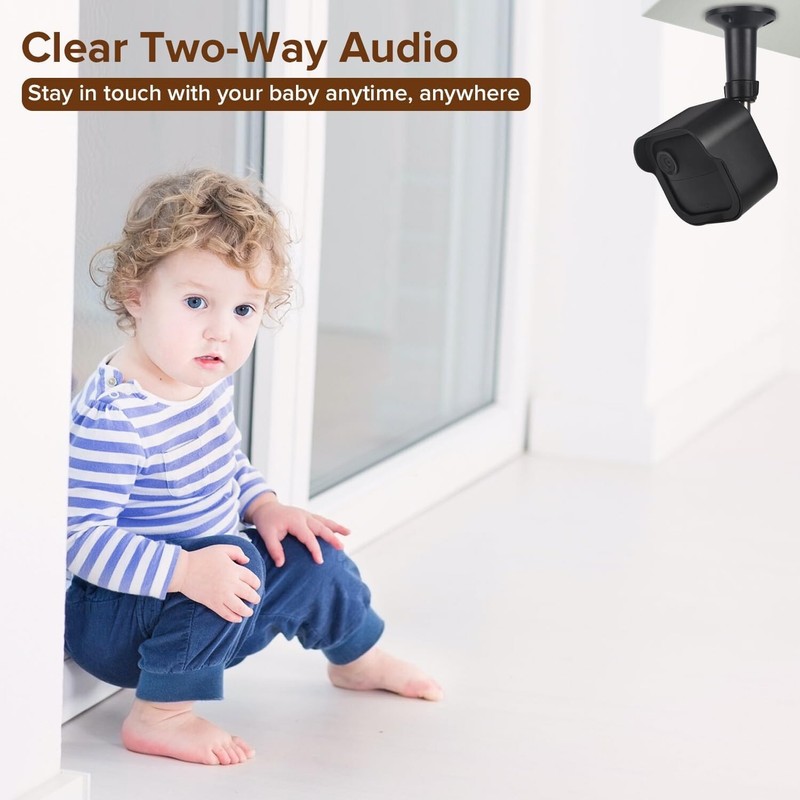 Strong Aluminum Wall Mount for Blink Outdoor - Tilt & Rotate For Perfect Views gallery