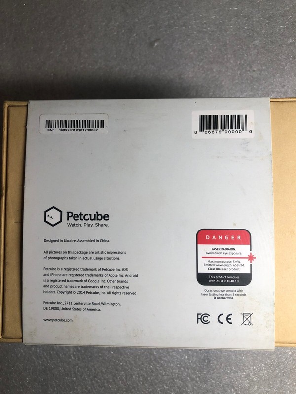 Petcube Interactive Wi-Fi Pet Camera HD - NEW Open Box gallery
