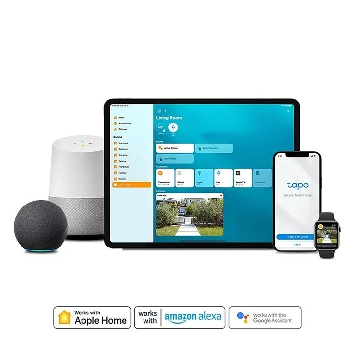 TP-Link C125 Plug-in 2K Tapo Indoor Security Camera, New, Free Shipping. gallery