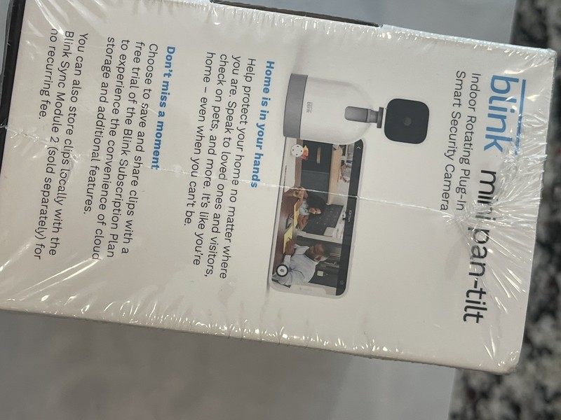 Blink Mini Pan-Tilt Indoor 360° HD Wi-Fi Security Camera Alexa Motion Audio gallery