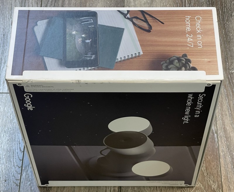 Google Nest Cam W/Floodlight (GPLE9 & G3AL9) Outdoor Security Camera Snow (NEW) gallery
