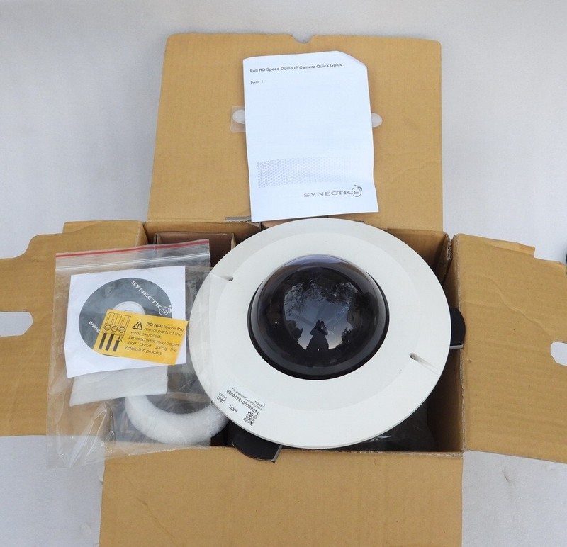 SYNECTICS FULL HD RT SPEED DOME IP NETWORKING S-PTZ20-3MP SECURITY CAMERA