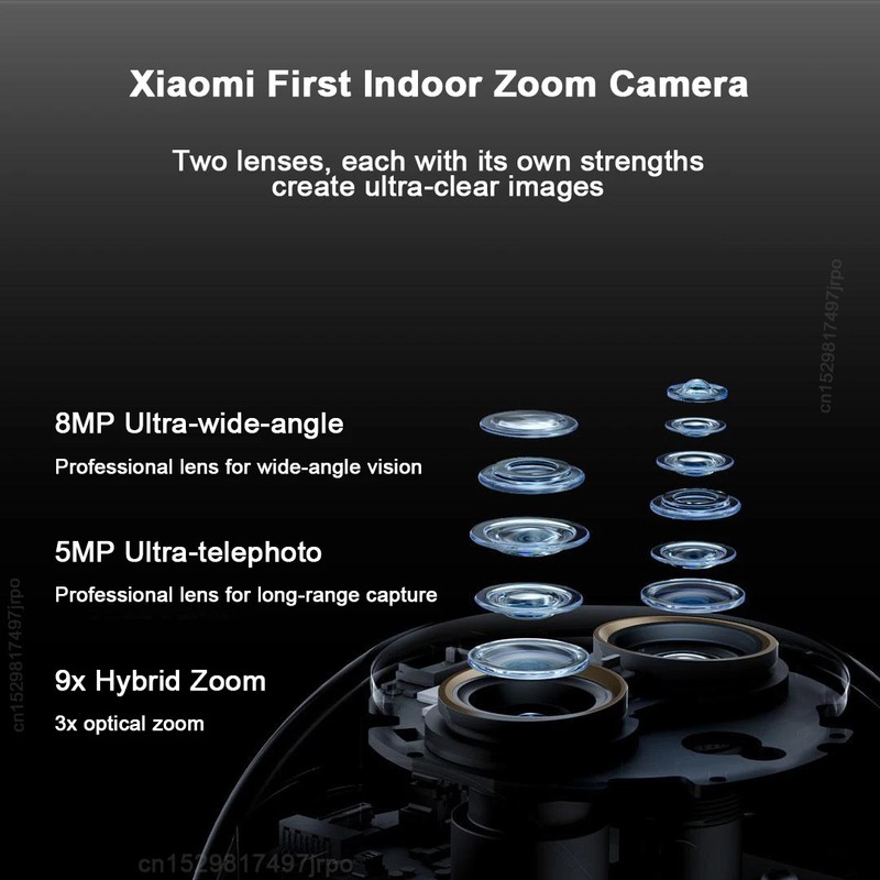 New Xiaomi Smart Camera 4-Zoom 4K Wifi Baby Monitor Pet AI Facial Recognition gallery