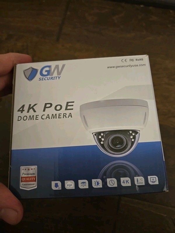 8MP 2160p Ultra HD 4K IP 3X Optical Motorized Zoom Dome PoE Security Camera gallery