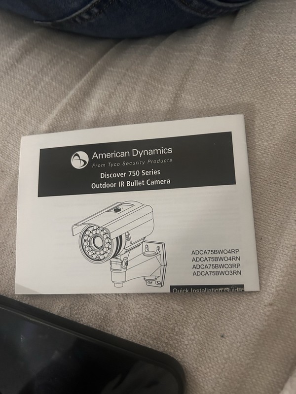 American Dynamics Discover 750 Outdoor CCTV IR Night Vision Bullet Camera White gallery