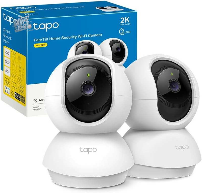 TP-Link Tapo C210 2K 3MP Indoor Wi-Fi Camera Night Surveillance Alexa Go