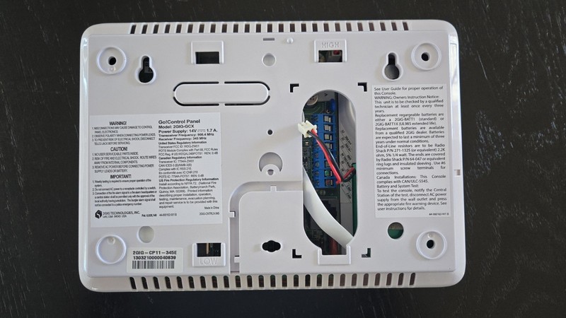 2GIG-CP11-345E Go!Control Security &Automation System. Pendant. Untested gallery
