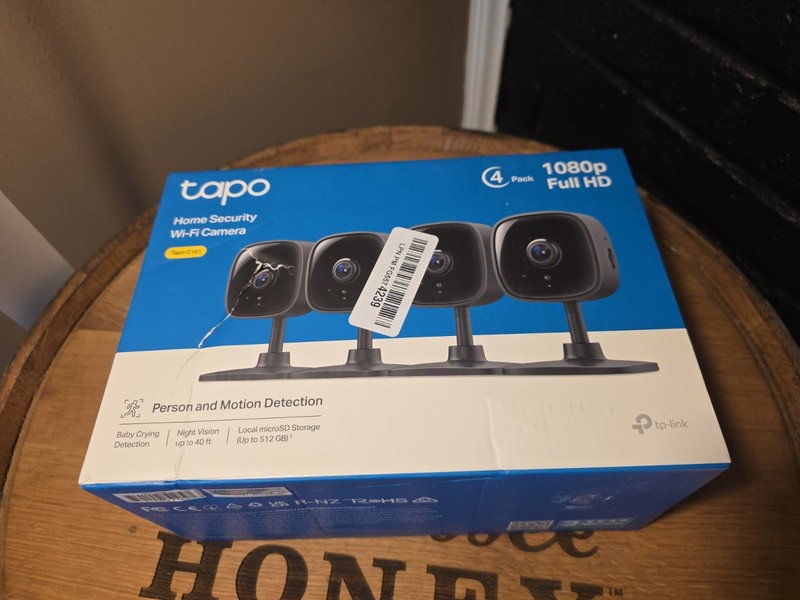 Tapo 1080P Indoor Wired Security Camera – Works as a Baby Monitor & Pet