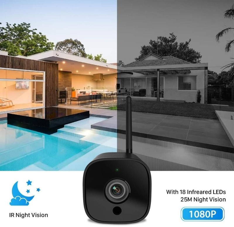 5MP Wireless IP Camera Outdoor 1080P CCTV IR Night Vision Wifi Security Camera gallery