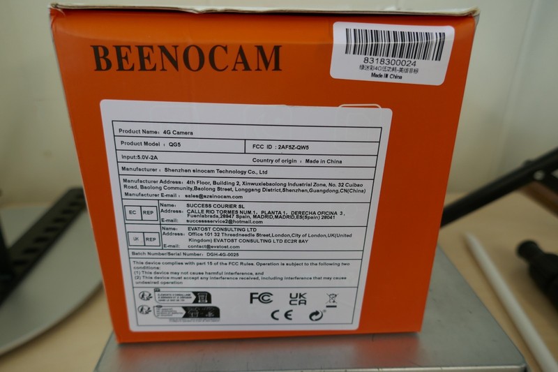 Beenocam QW6 Outdoor 4K Security Camera – Wireless, 8X Zoom, 5Dbi WiFi, Night Vi gallery