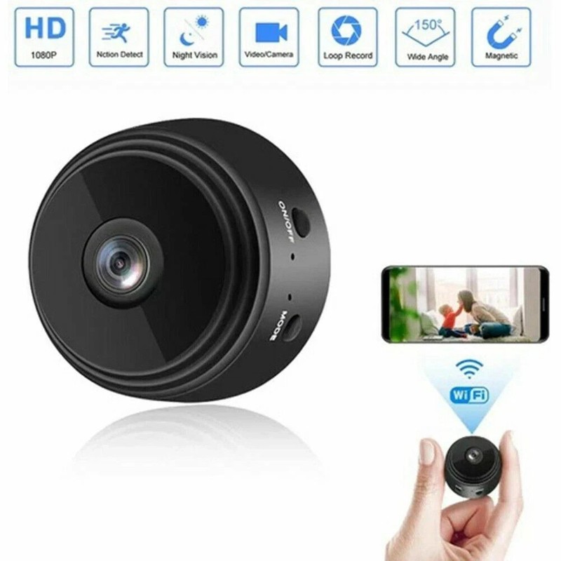 Mini Wifi Wireless IP Surveillan Camera 1080P HD Security Cam Network Monitor AU gallery