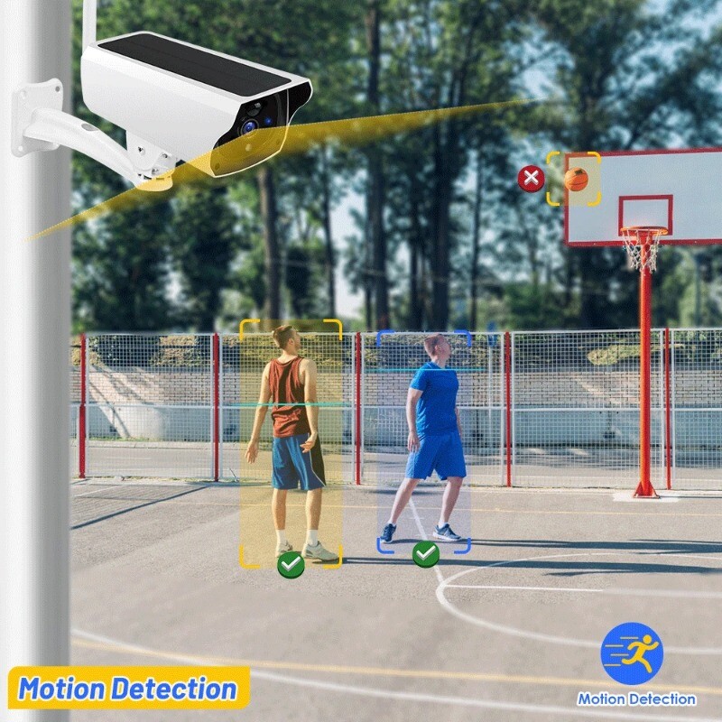 1080P WiFi Surveillance Solar Panel Battery Security Camera Outdoor MotionCCTV gallery