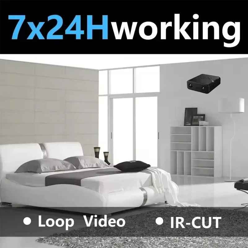Mini Camera WiFi 1080P HD Home PIR DVR Camcorder Night Vision Home Security Cam gallery