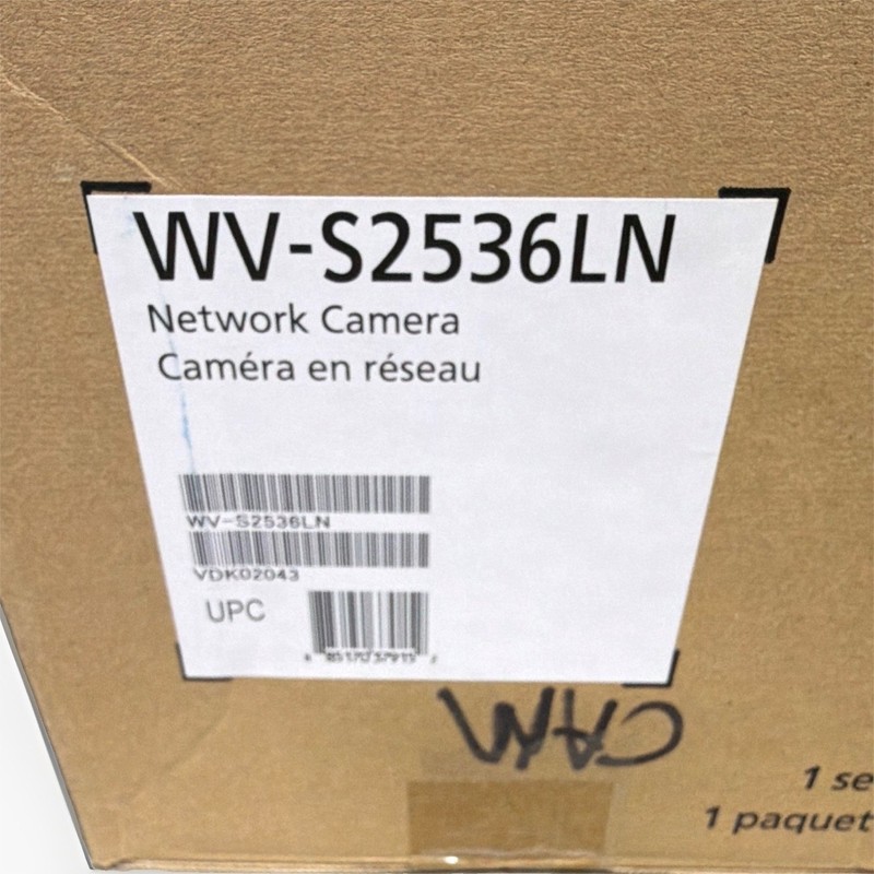 i-PRO WV-S2536LN IP Network Camera Wired Indoor Only White Color Mode #60/1 gallery