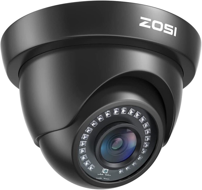 ZOSI 1080p HD TVI Outdoor 3.6mm Day Night Dome CCTV Security 2MP Camera System