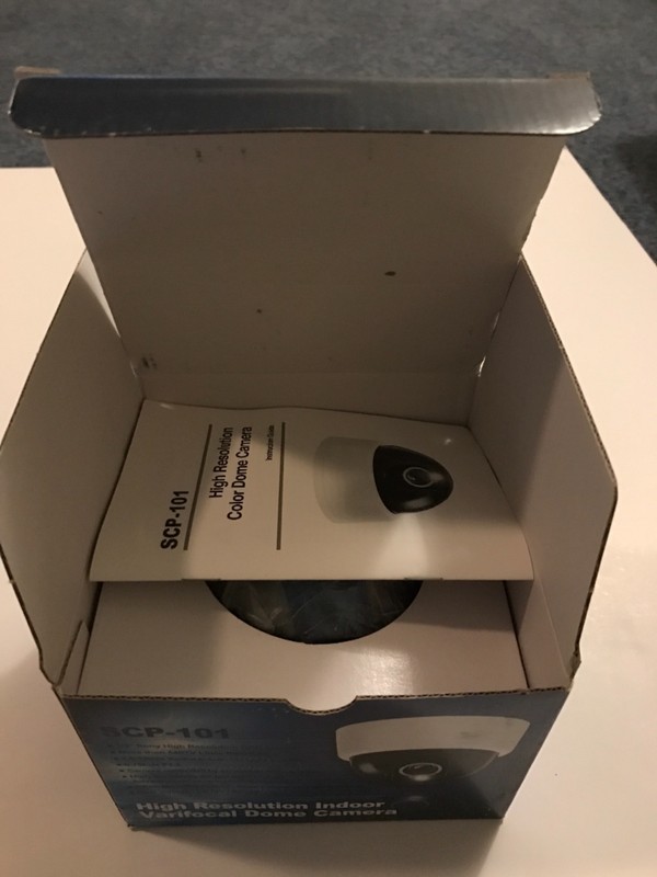New SONY High Resolution Indoor Varifocal Dome Camera SCP-101 gallery