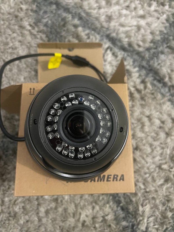 Zosi 1AC-4311C-B-N Indoor/Outdoor Dome Security Camera
