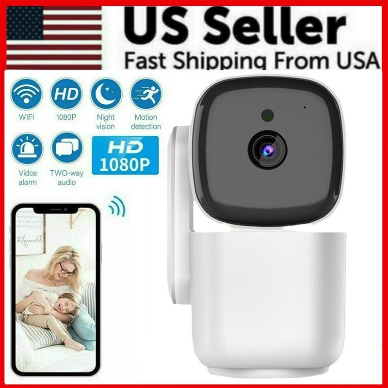 1080P WiFi Wireless Indoor Home Security Camera Night Vision Baby Pet Monitor