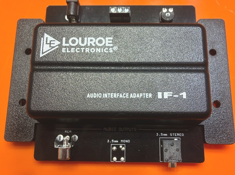 Louroe IF-1 / LE-328 interface Adapter / Surveillance Microphone Power Source gallery
