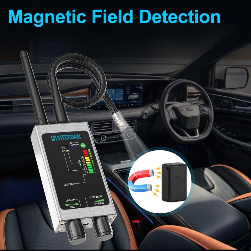 5-in-1 Multifunctional Detector,Device Detector,Finder Bug Detector for Compr... gallery
