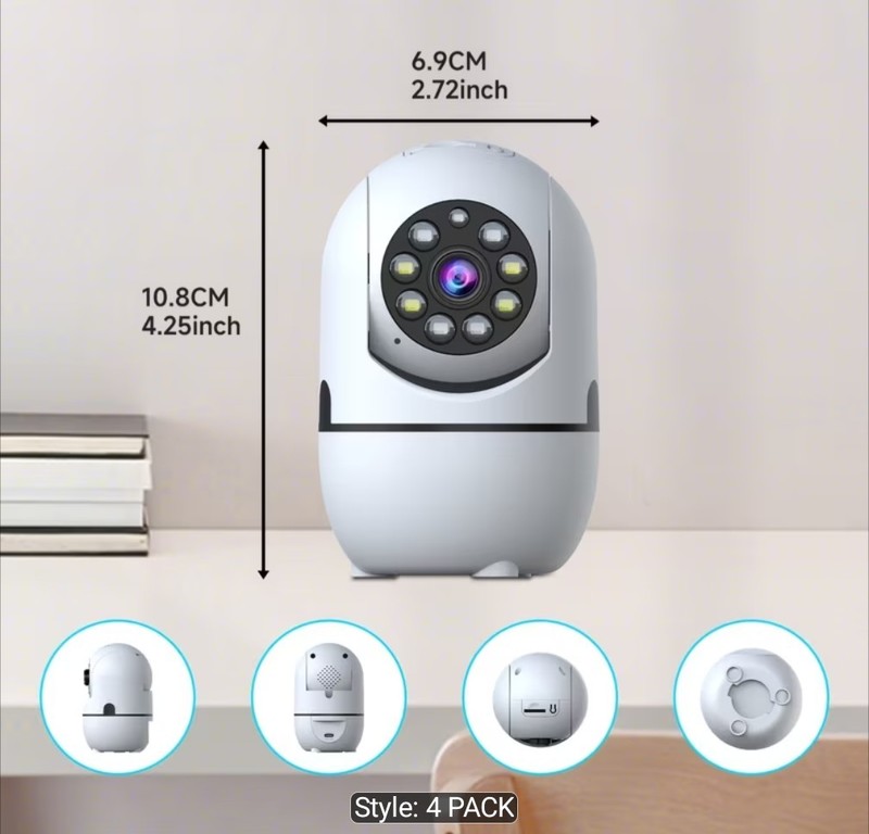 set 4 CLOUD STORAGE Wi-Fi camera Intelligent Camera High Resolution gallery
