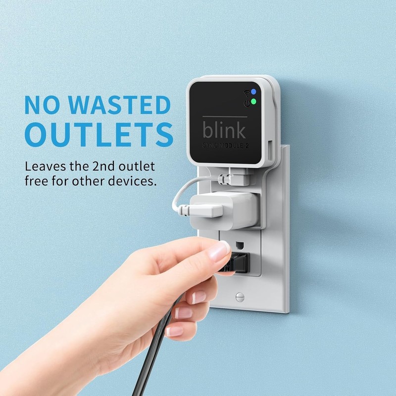 2-Pack Wall Mount for Blink Sync Module 2 - Quick Installation & Compact Design gallery