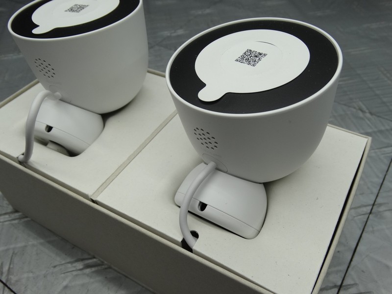 Google Nest Outdoor Smart Security Camera (Wired, 2nd Gen) 2-Pack - Snow gallery