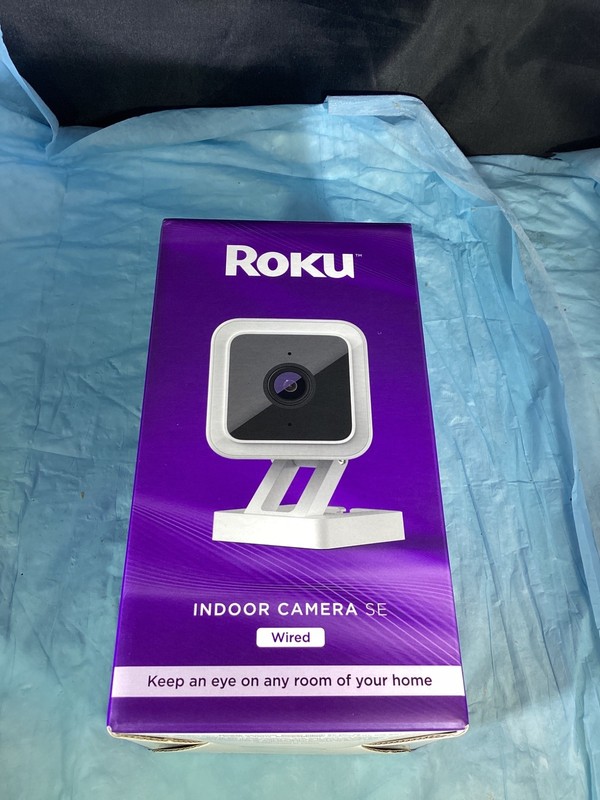 Roku Indoor Camera SE Wired – WiFi Connectivity CS100R