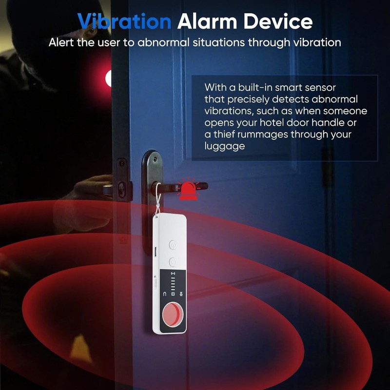 Wireless GPS Tracker and Hidden Camera Detector - Compact & Lightweight 4.1in gallery