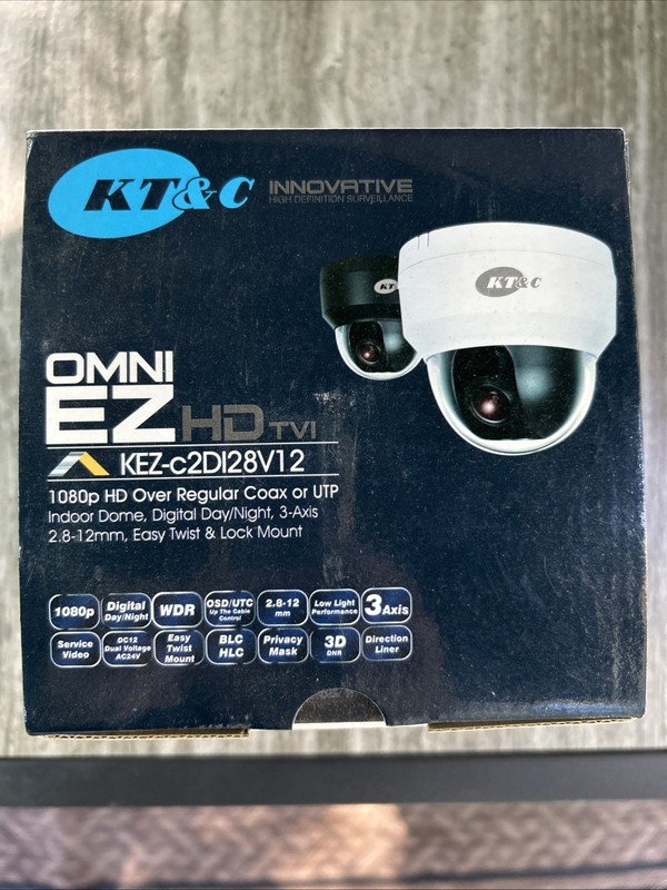KEZ-c2DR28V12N 1080p HD-TVI Outdoor Vandal Dome