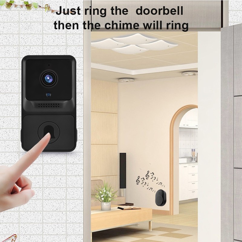1080P High Resolution Visual Smart Security Doorbell Camera Wireless Video MRJO gallery