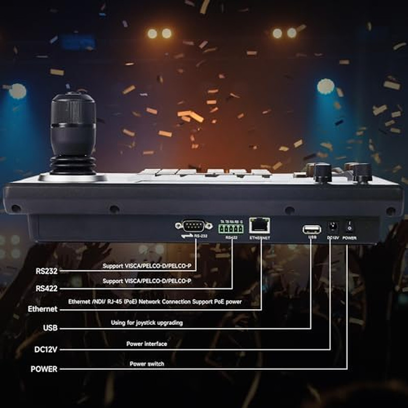 PTZ Camera and Controller Bundle/Kits - 20X AI Humanoid & Face Auto-Tracking PTZ gallery
