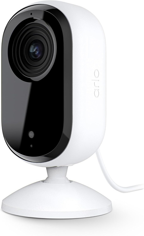 Essential Security Camera HD | Indoor Only | 2Nd Gen | Pet Camera & Baby Monitor
