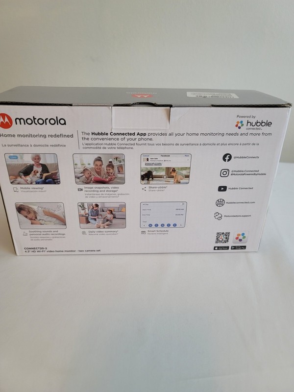 Motorola 4.3 WiFi Video Home Monitor Two Camera Set gallery