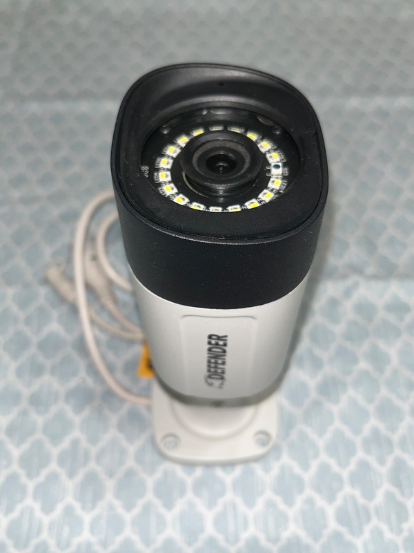 Defender Sentinel 4K PoE Security Camera NS8MPCB1 w/ Ethernet Cable Tested gallery