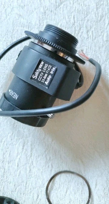 CCTV Security Camera with Lens Auto Iris And Power Supply gallery
