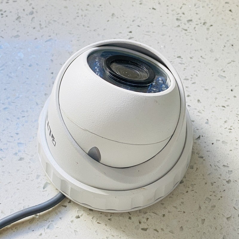 🔥LTS Dome White 4MP IP High Definition Color Night Vision Camera gallery