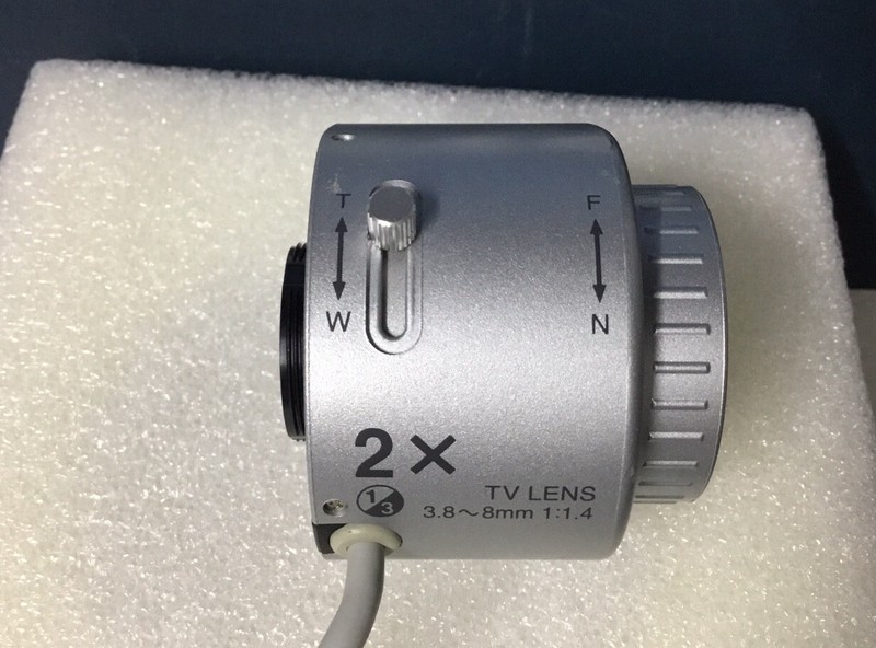 Panasonic WV-LZA61/2S Surveillance Camera Lens 3.8-8mm 1:1.4 CS Auto Iris TESTED gallery