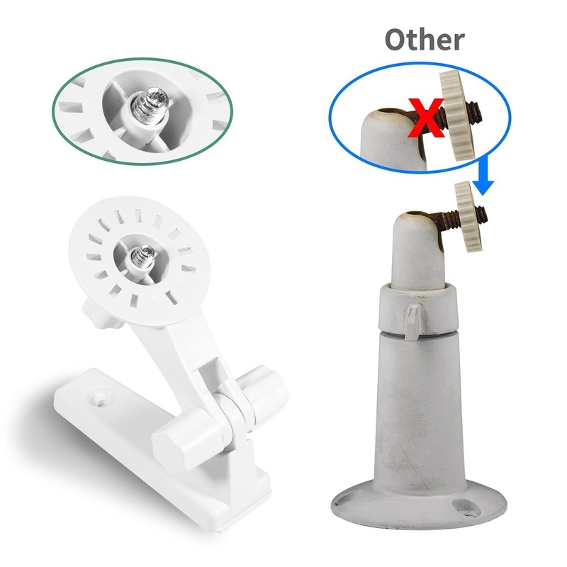 2-Pack Wall Mount, Specially Designed for Wyze Cam Pan V3, 180Â° Tilt Adjustable gallery