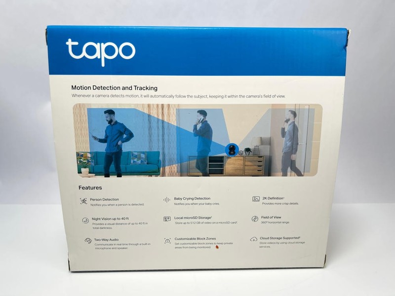 Tapo TP-Link 2K Pan Tilt Indoor Security Camera Baby Monitor Pet Cam 2 Pack Set gallery