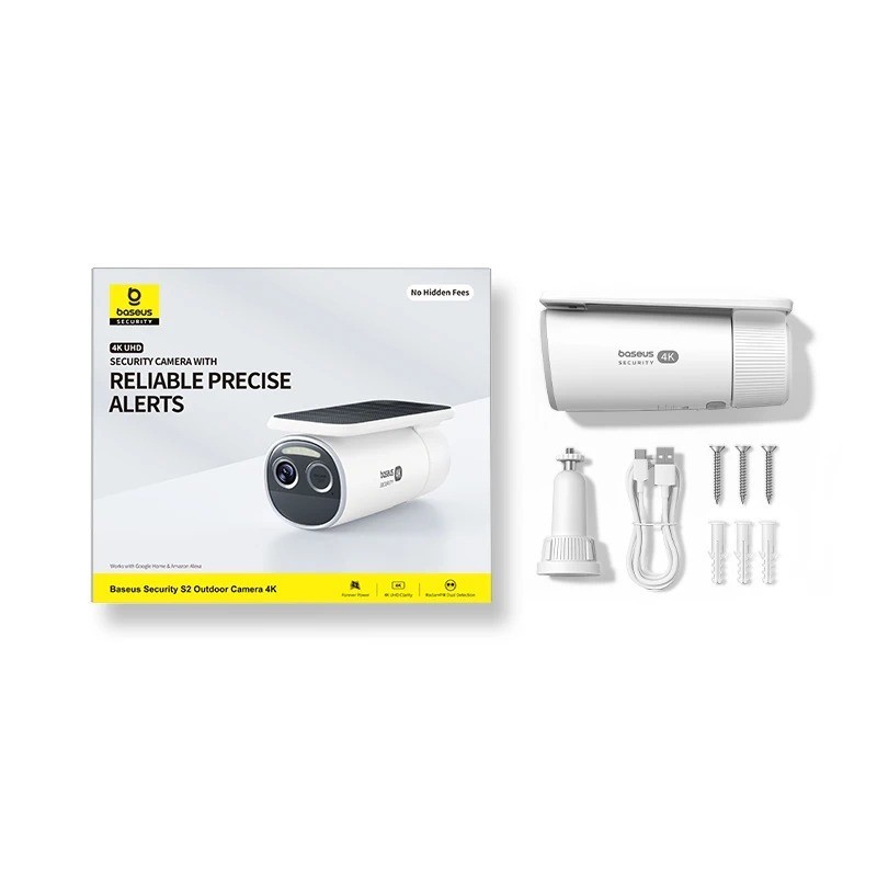 Security Outdoor Camera 4K Clarity Solar Wireless Wifi Camera WaterProof Solar gallery